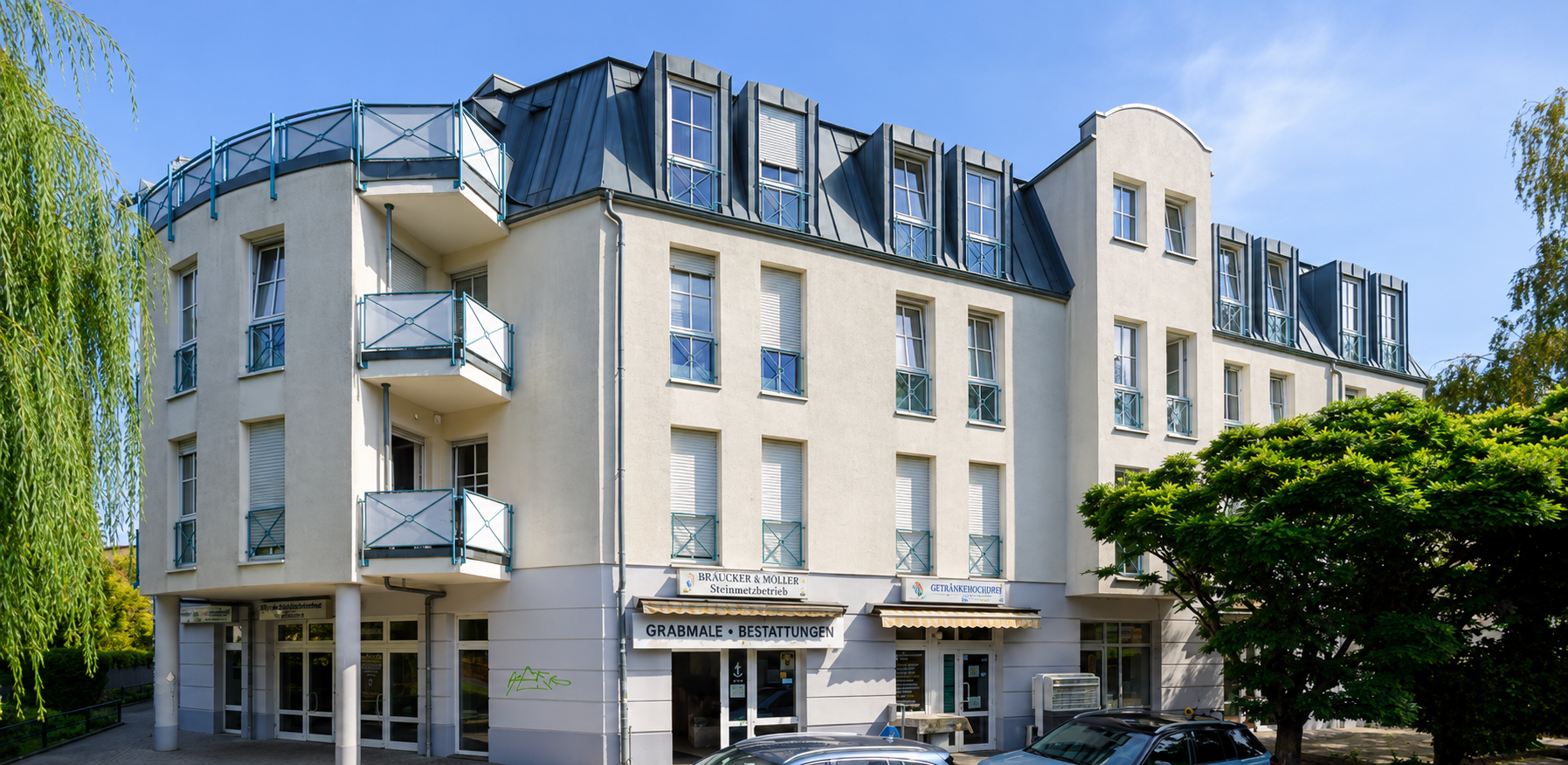 3-Zi-Wohnung in Gohlis - Hausansicht