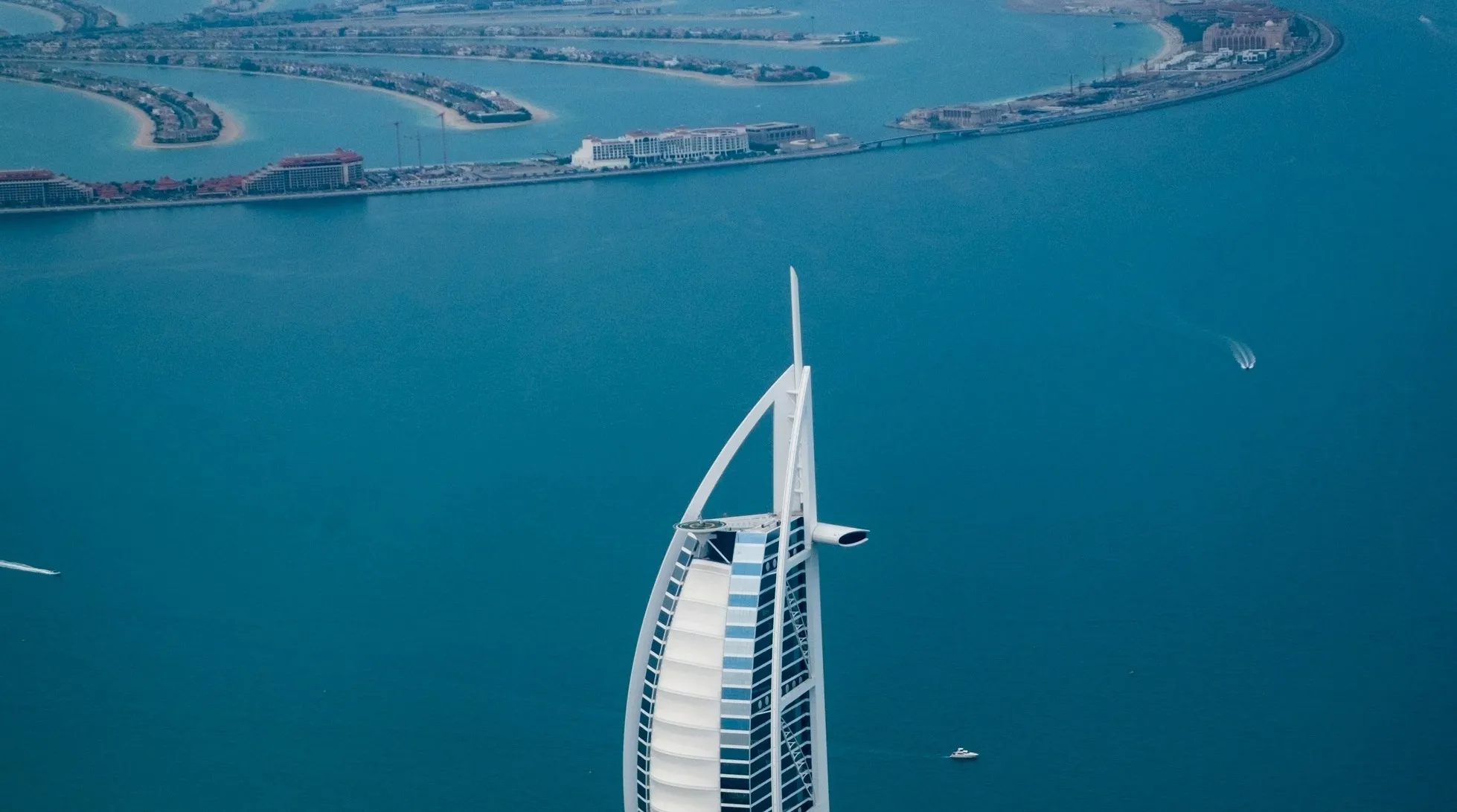 A scenic view of the ocean.