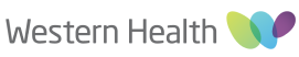 Western health logo