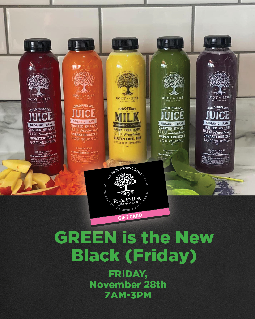 Black Friday at Root to Rise