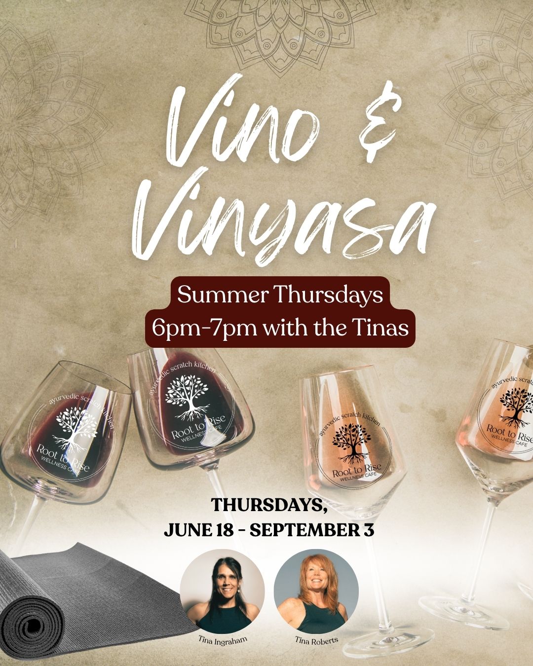 Vino & Vinyasa Class