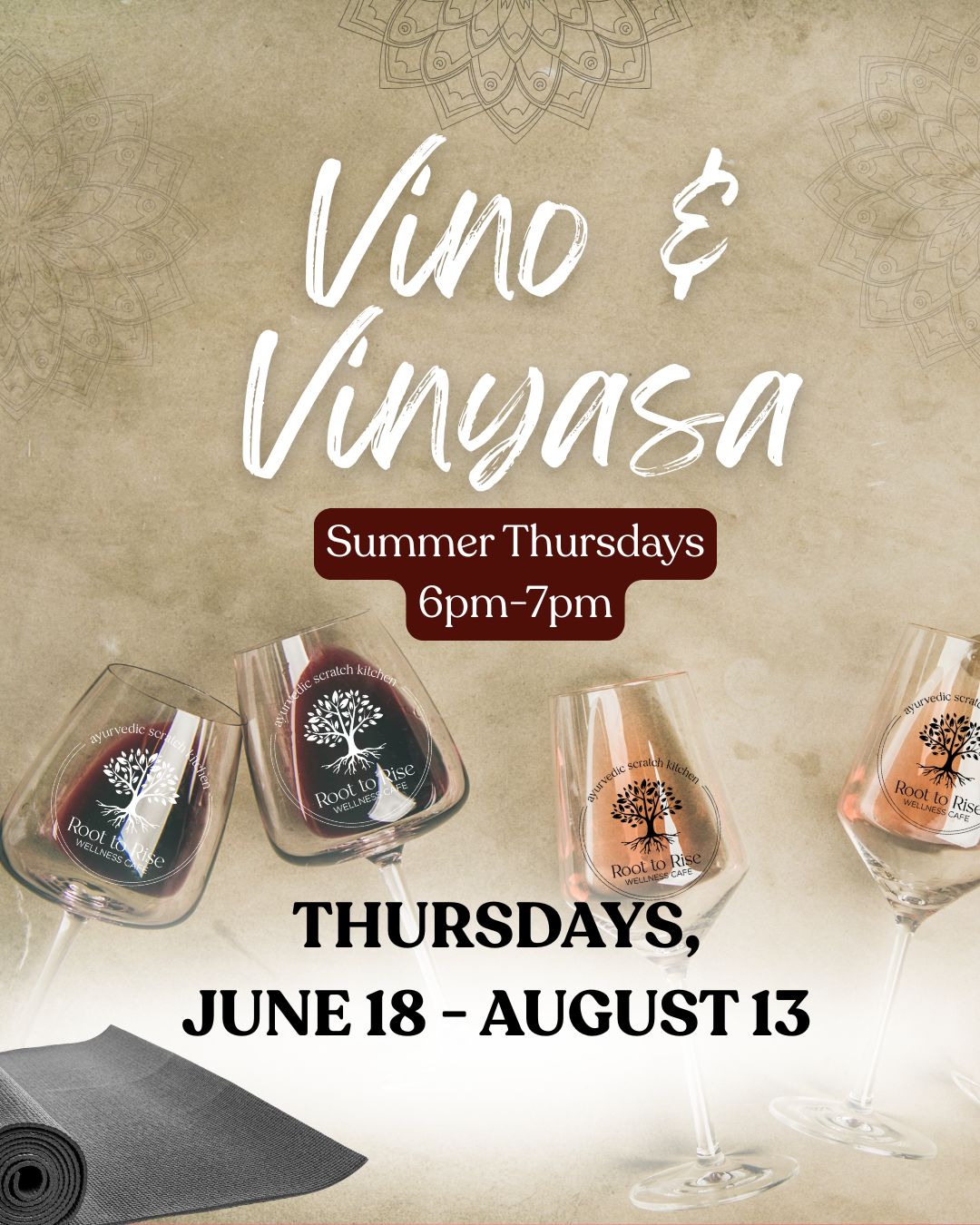 Vino & Vinyasa Class