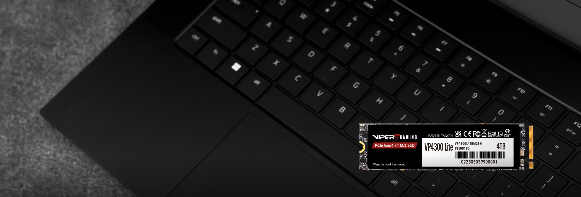 VP4300 Lite M.2 PCIe Gen4 x4 Gaming SSD