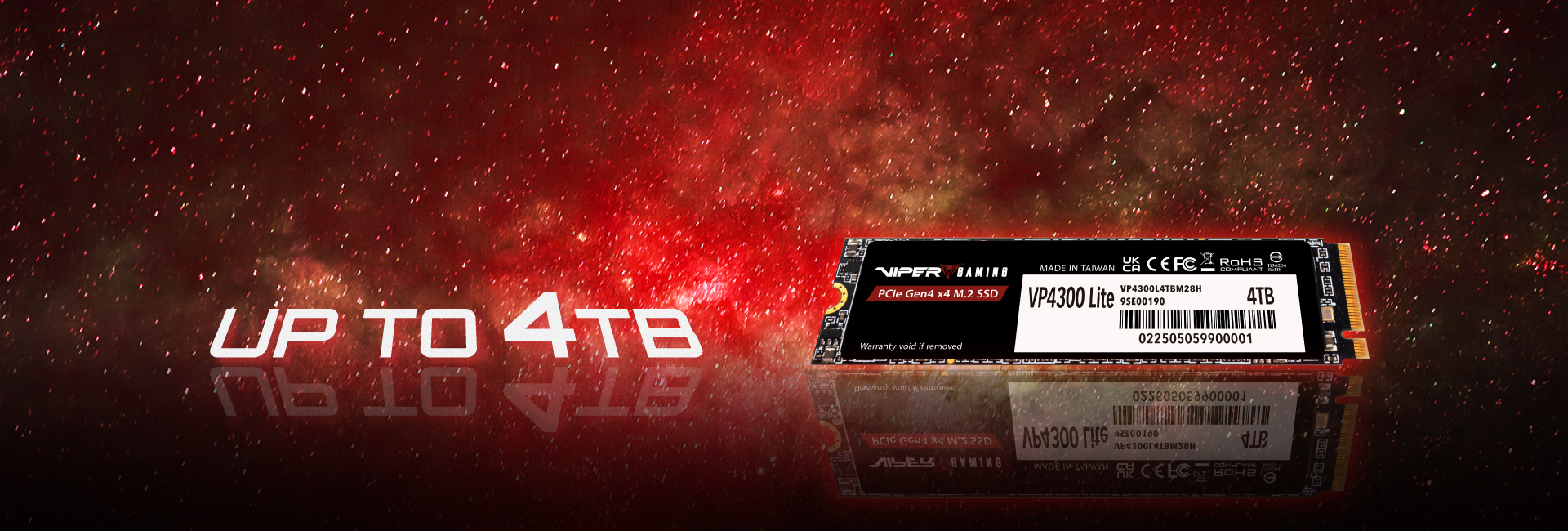 VP4300 Lite M.2 PCIe Gen4 x4 Gaming SSD