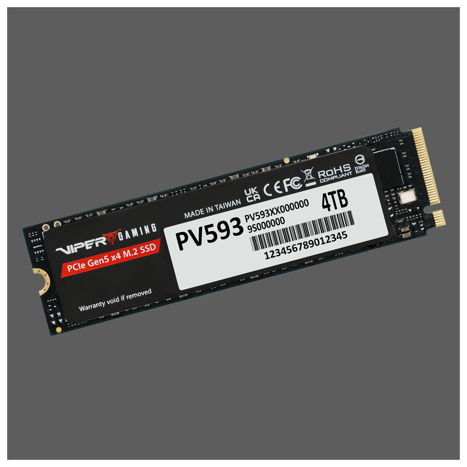 PV593 PCIe Gen5 x4 M.2 2280 SSD