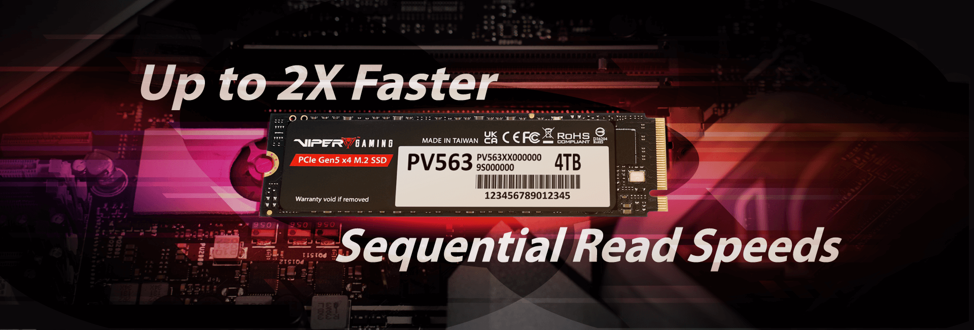 Viper PV563 PCIe Gen5 x4 M.2 2280 SSD