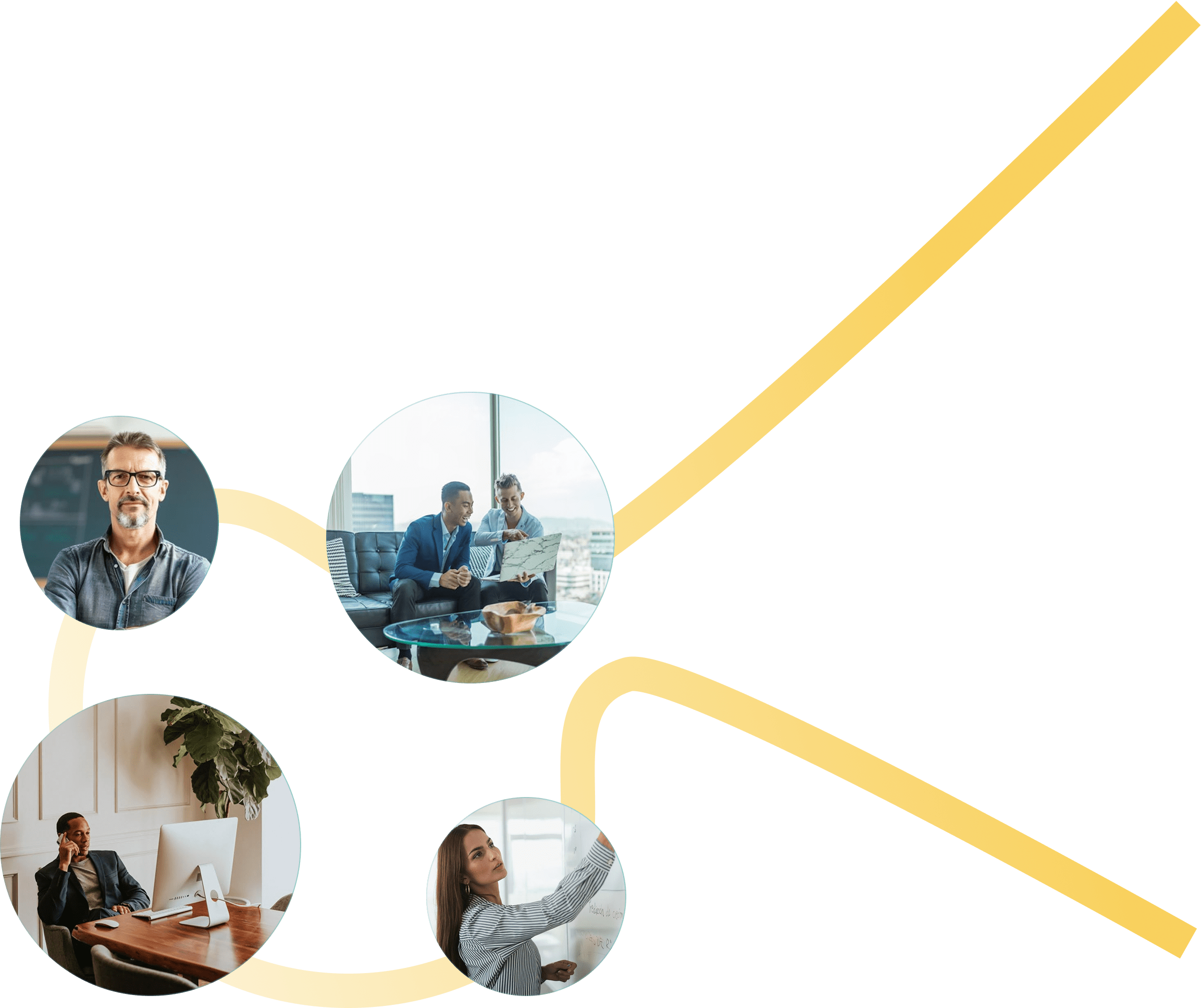 Professionnels accompagnés par MIEL — service comptable virtuel au service des particuliers et entrepreneurs québécois