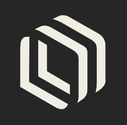 Symbole blanc de MIEL Comptable — Mes Impôts En Ligne, version logo sur fond noir