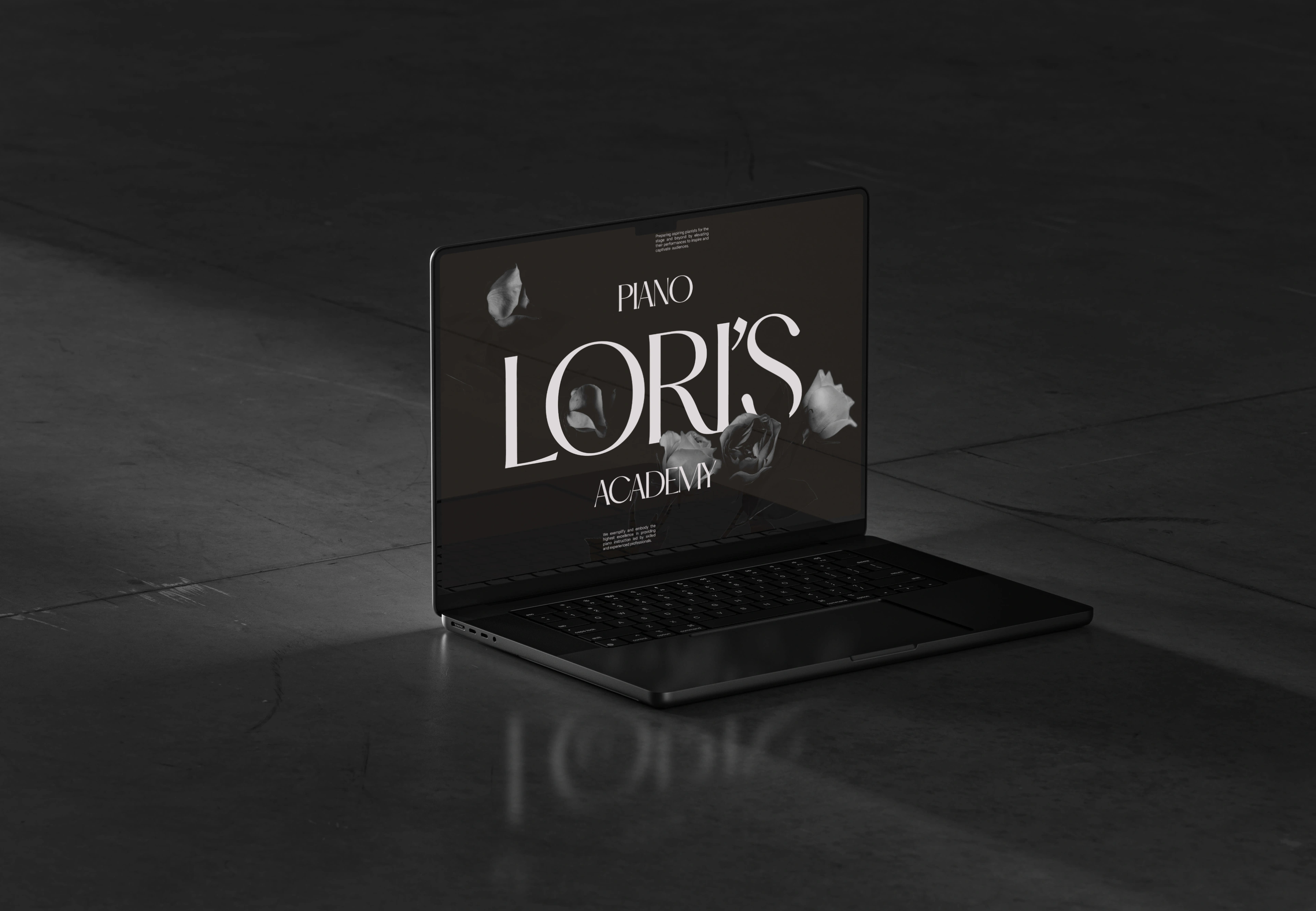 Web design project image. 