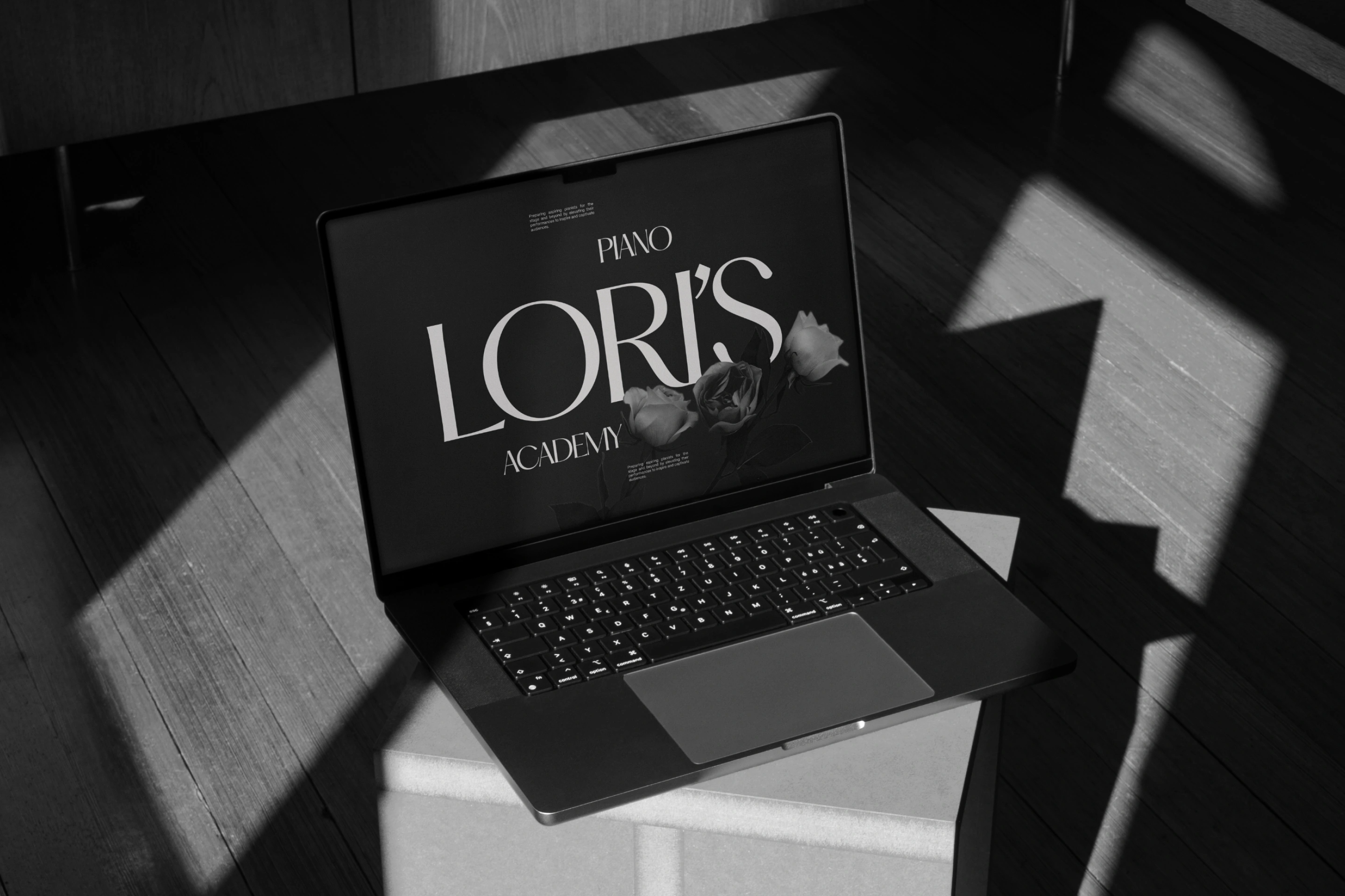 Web design project image.