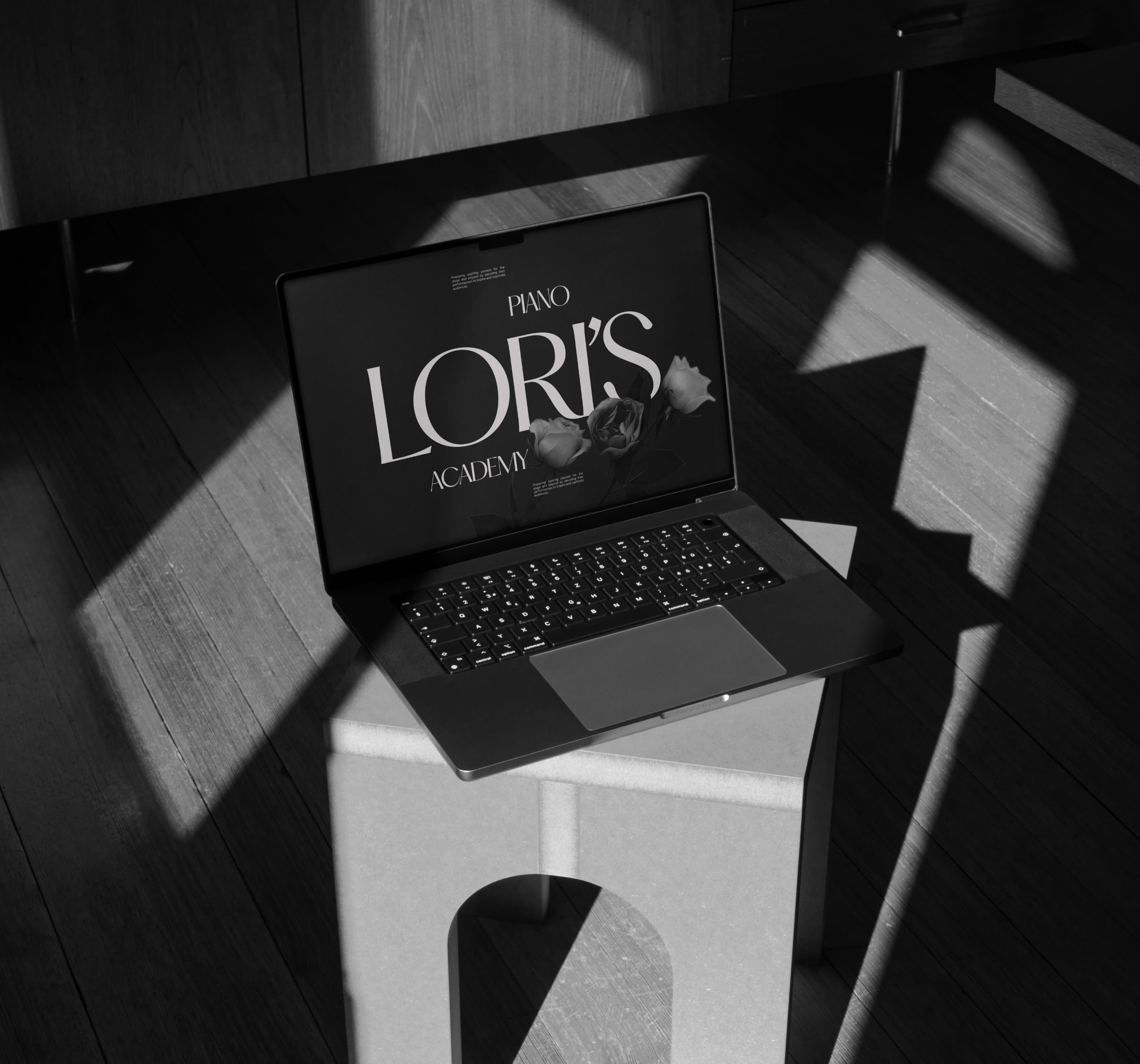 Web design project image.