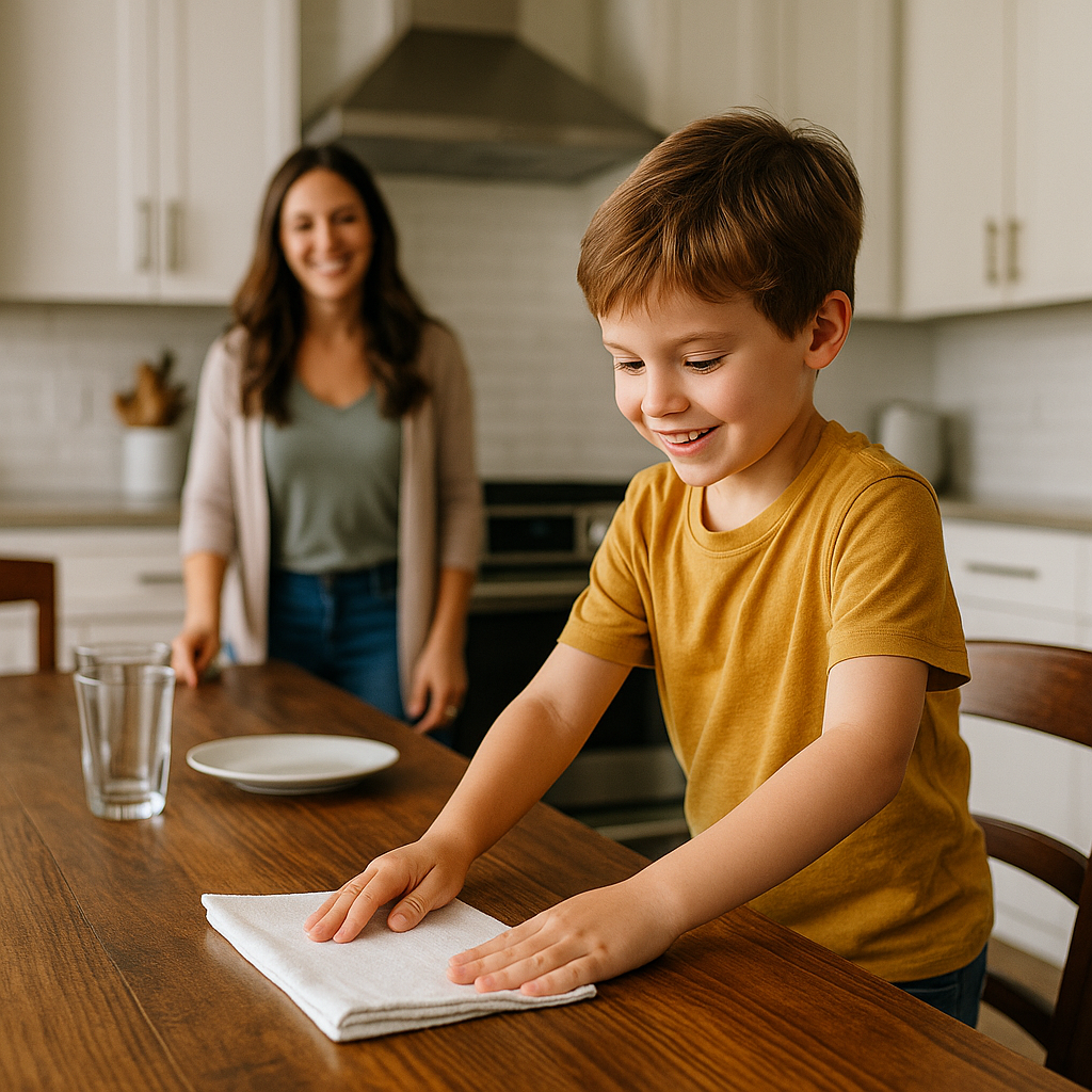 ABA and Chores: Teaching Responsibility and Independence at Home