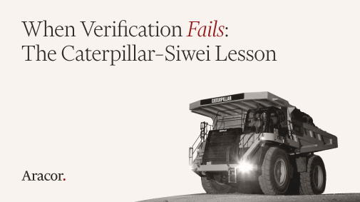 When Verification Fails: The Caterpillar-Siwei Lesson