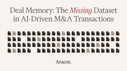 Deal Memory: The Missing Dataset in AI-Driven M&A Transactions