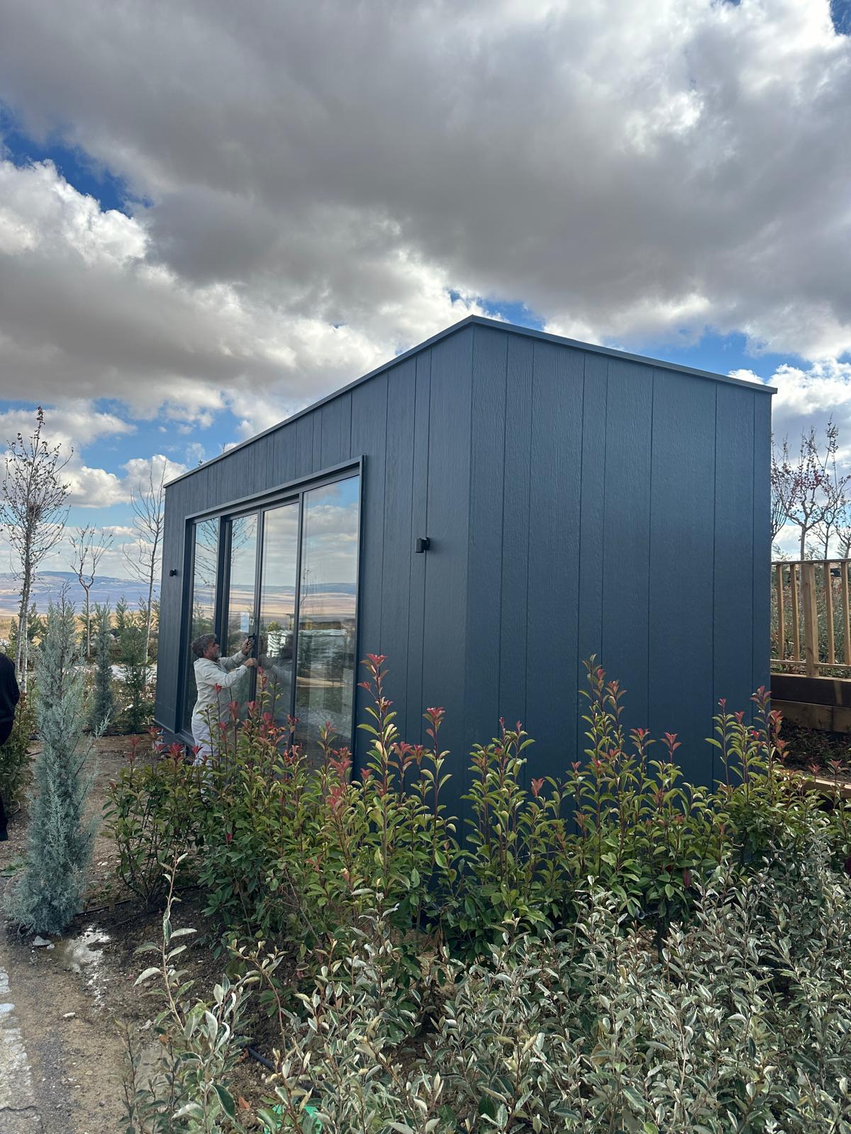 Ankara Bala 2 Adet Taşınabilir Modül Yapı 