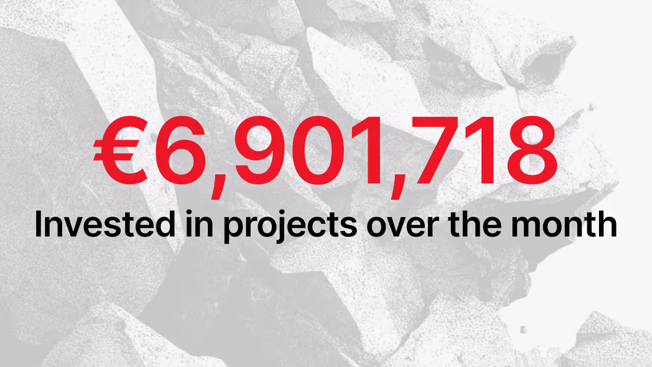 €6,901,718 total amount invested in projects on Maclear during December 2025