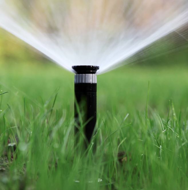 Sprinkler system upgrades for efficient lawn irrigation with modern water-saving spray heads in Highland Heights OH