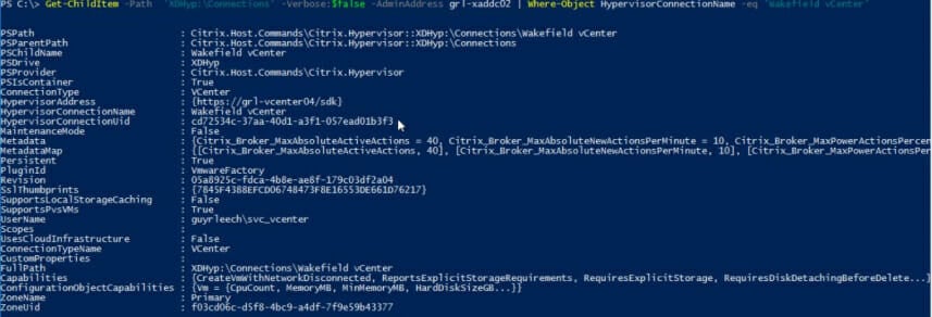Screenshot: PowerShell ISE