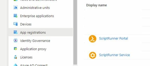 Screenshot des Azure Portals: Im Reiter