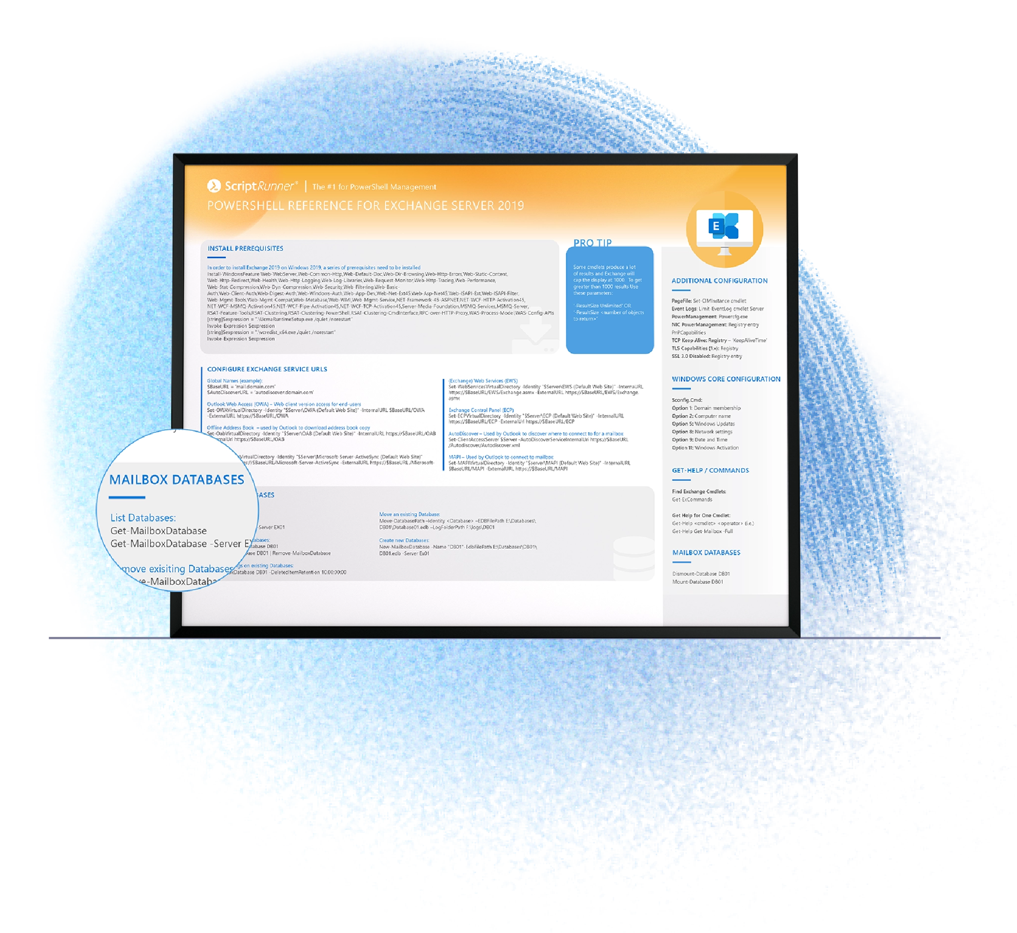 Exchange Cheat Sheet für PowerShell Scripting