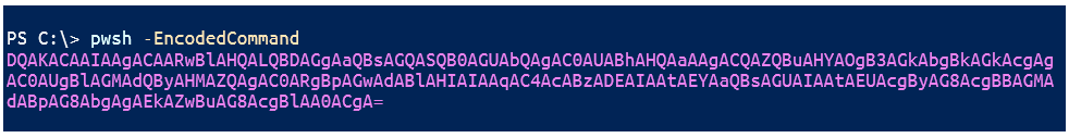 pwsh -EncodedCommand screenshot SecureString deep dive
