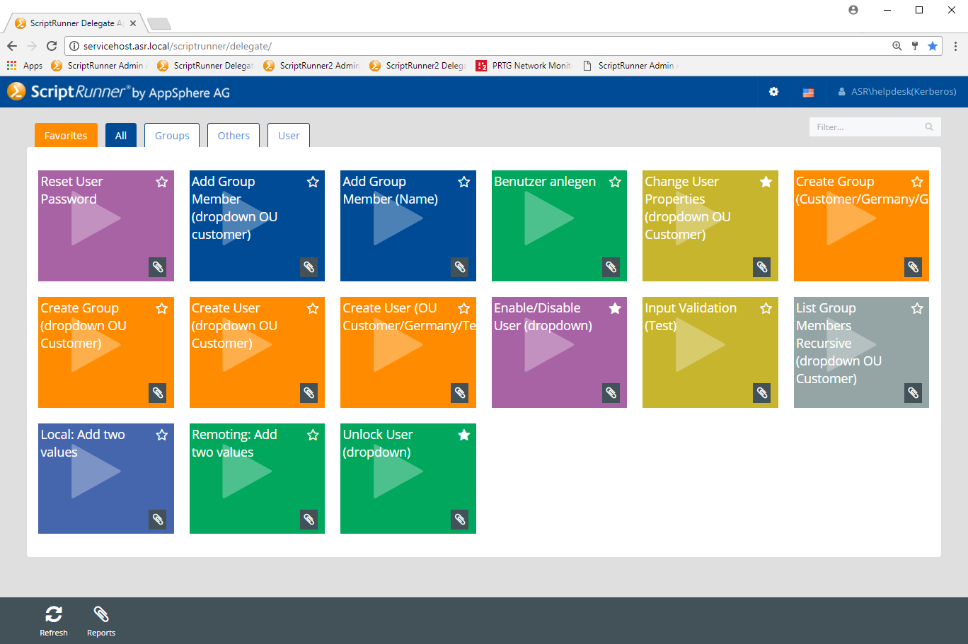 Einfache Delegation von PowerShell Scripten mit der ScriptRunner Delegate App