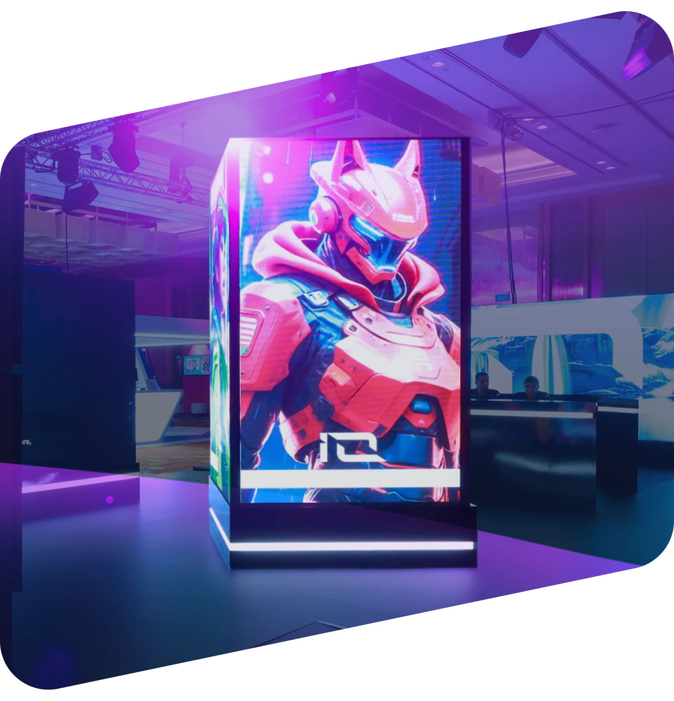 IO Net Billboard at SuperAI 2024