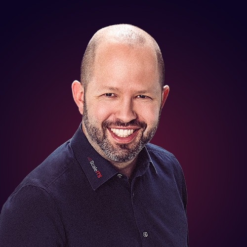 Portrait des Geschäftsführers Patrick Hack