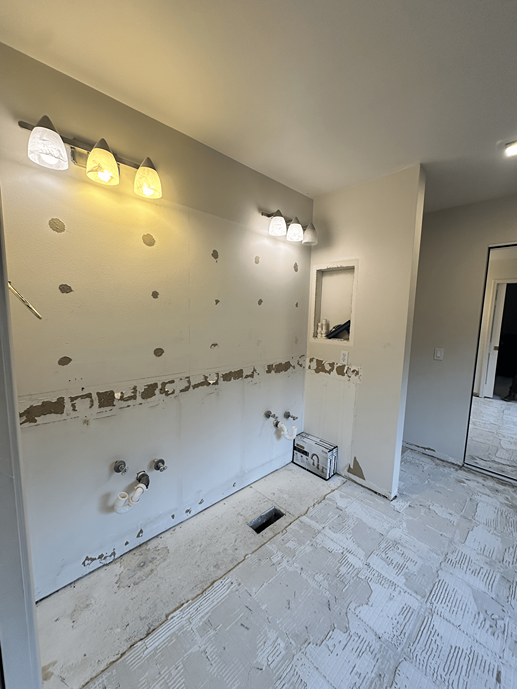 Master Bathroom Transformation Newcastle, WA - Before 