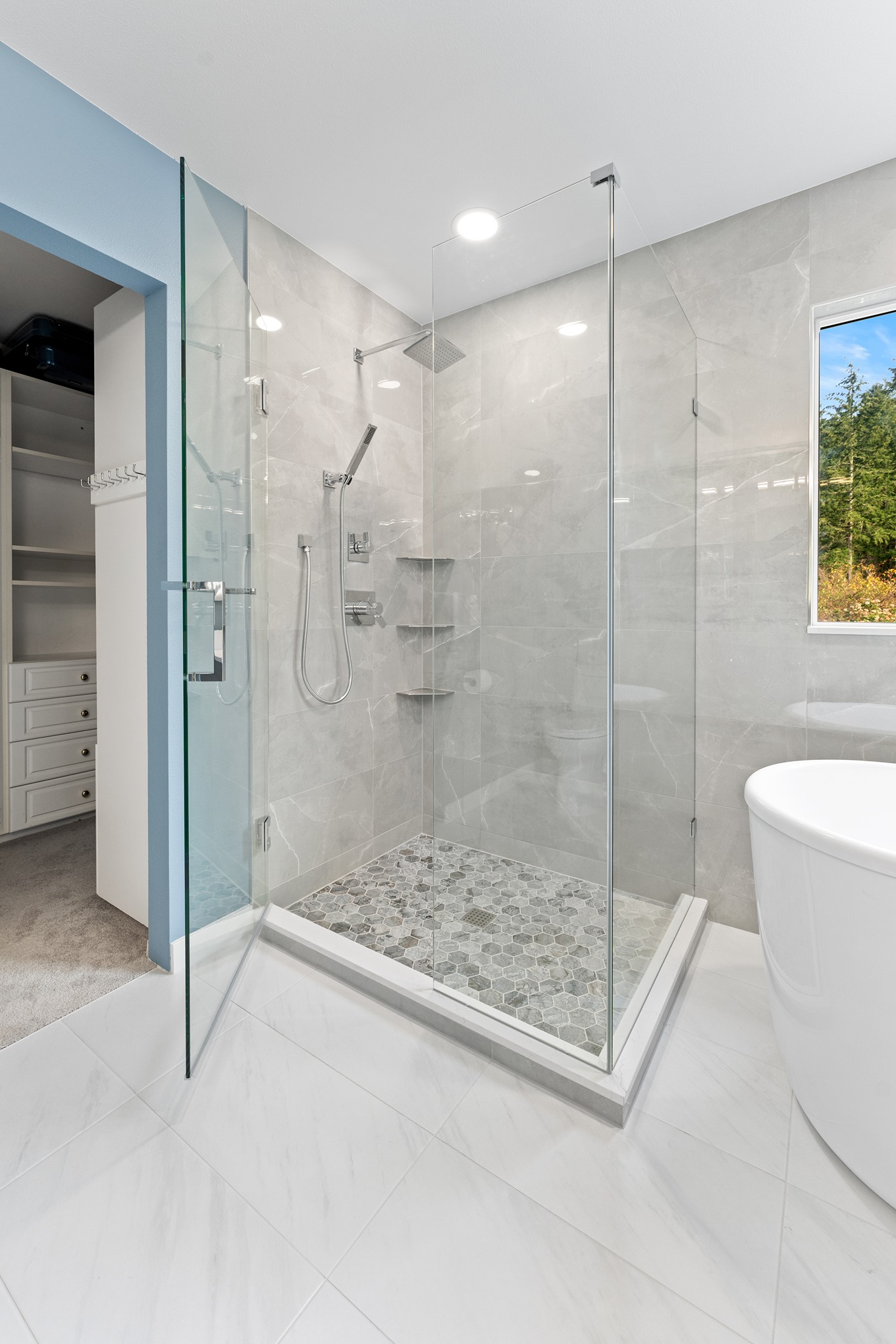 Master Bathroom Transformation Newcastle, WA 