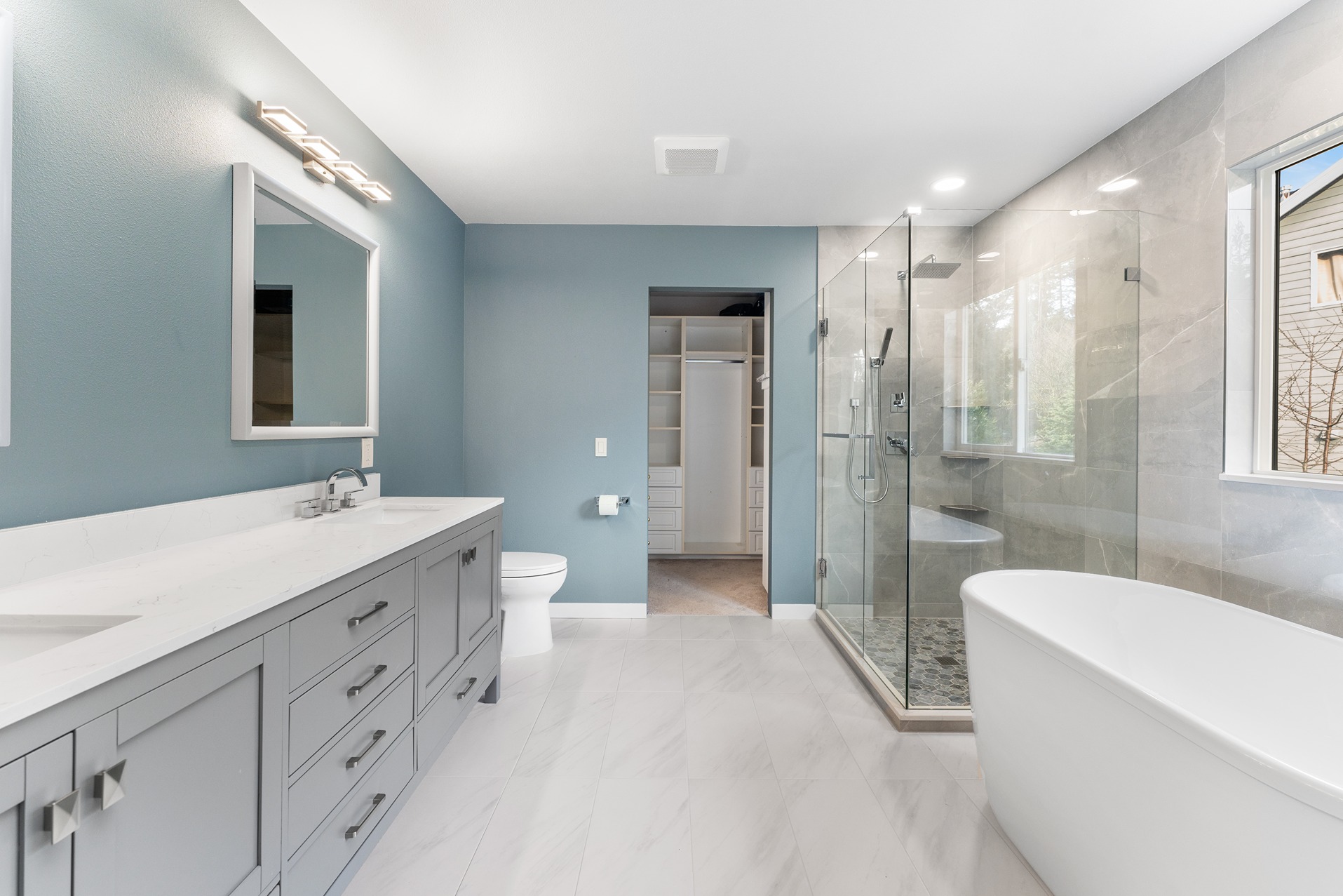 Master Bathroom Transformation Newcastle, WA