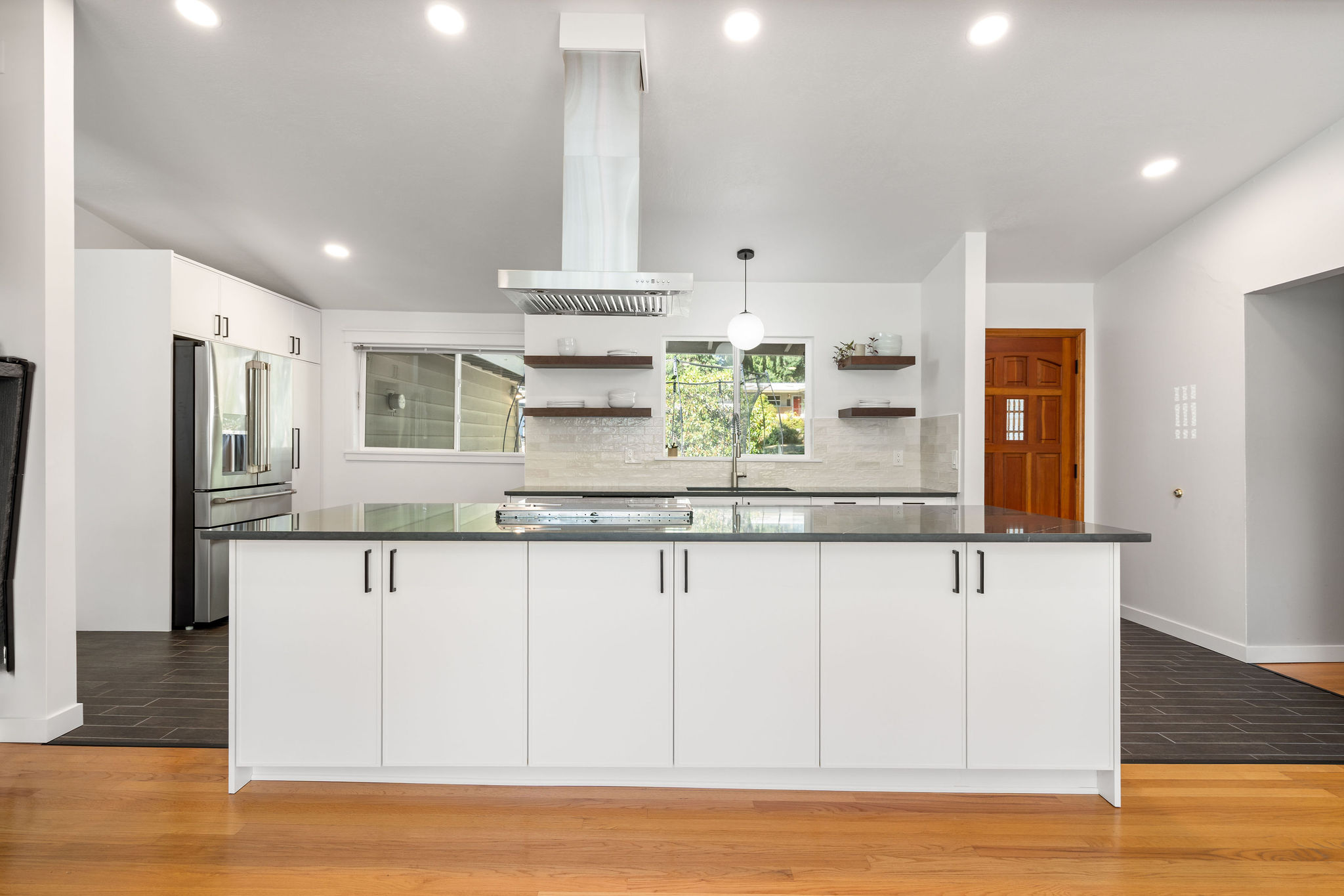 From Divided to Modern Open Concept Kitchen in Bellevue Main Image