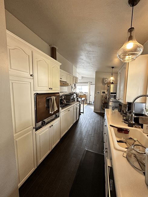 From Divided to Modern Open Concept Kitchen in Bellevue Before