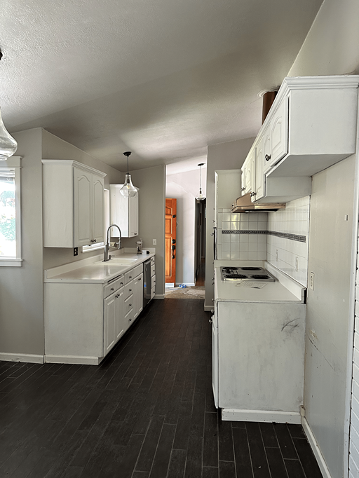 From Divided to Modern Open Concept Kitchen in Bellevue Before