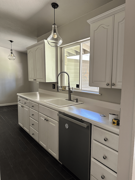 From Divided to Modern Open Concept Kitchen in Bellevue Before