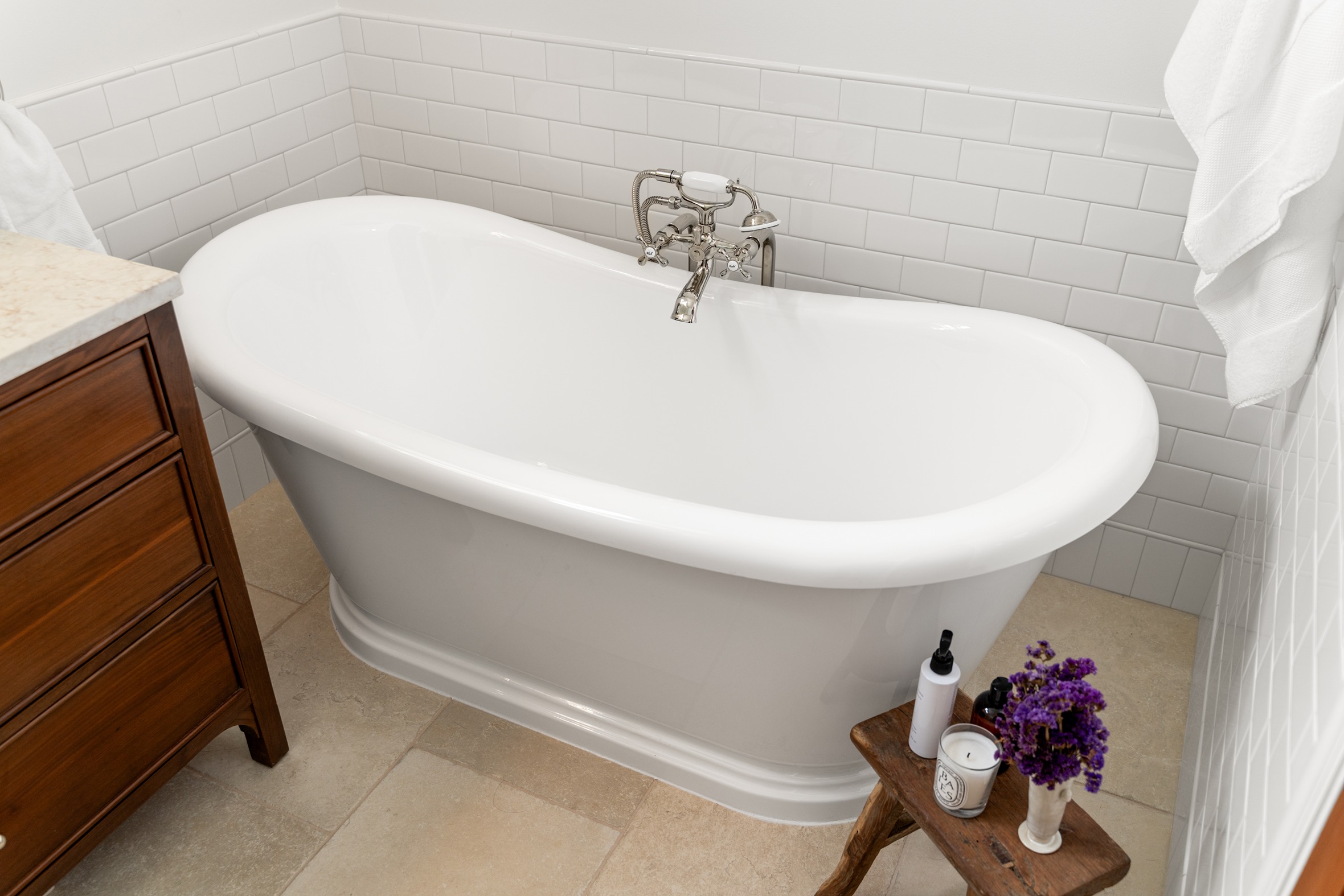 Elegant & Stylish Bathroom Makeover Seattle After