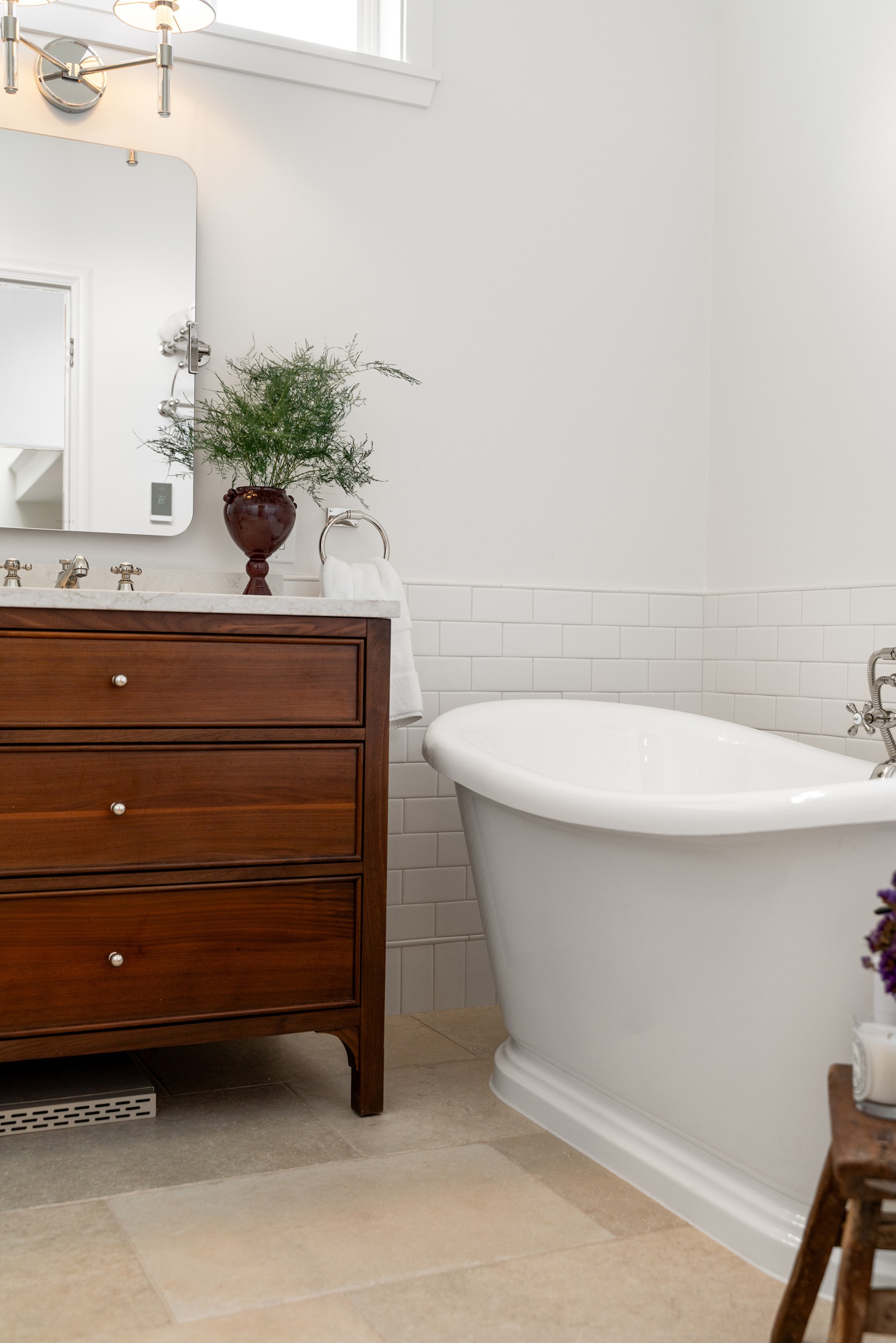 Elegant & Stylish Bathroom Makeover Seattle After