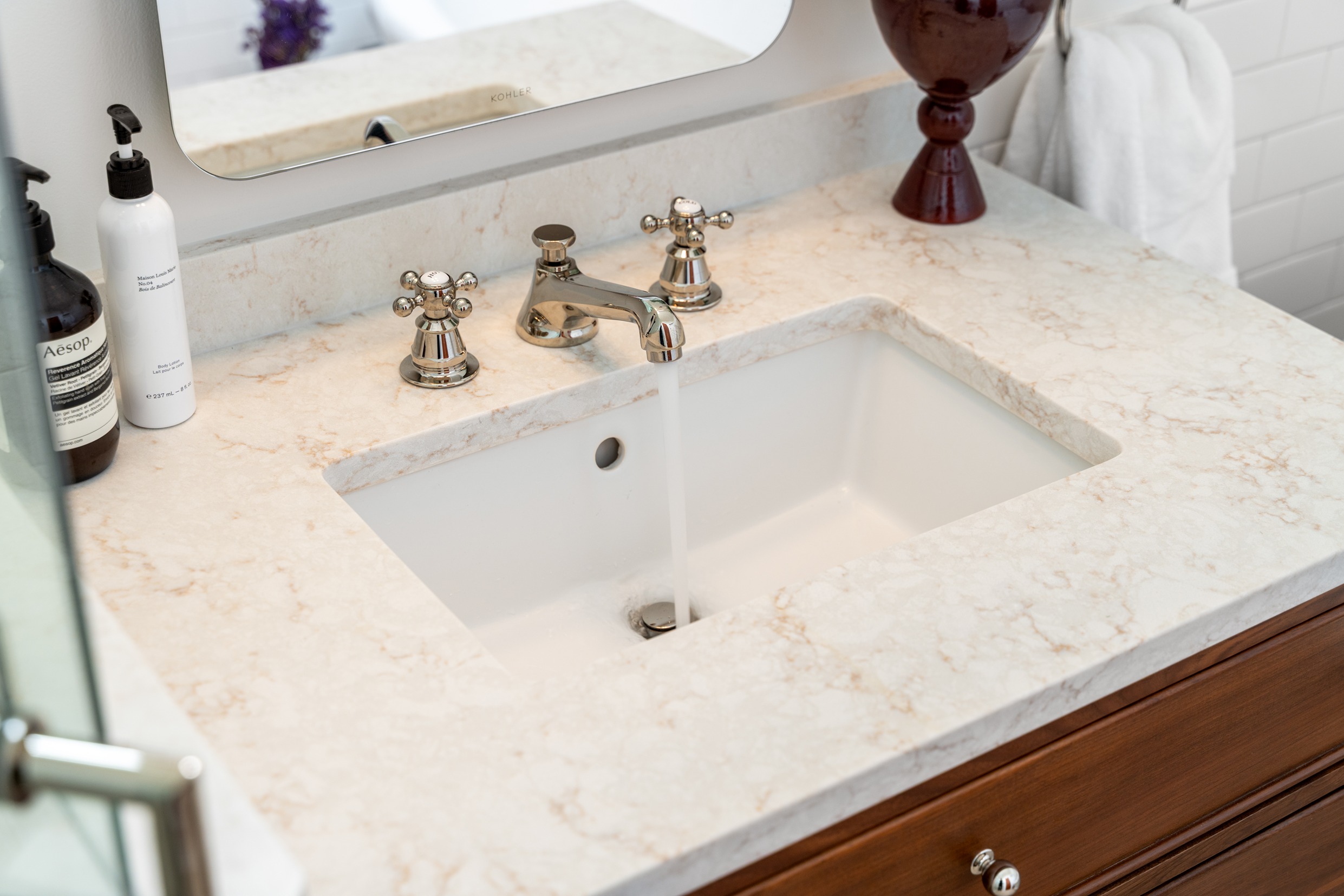 Elegant & Stylish Bathroom Makeover Seattle After