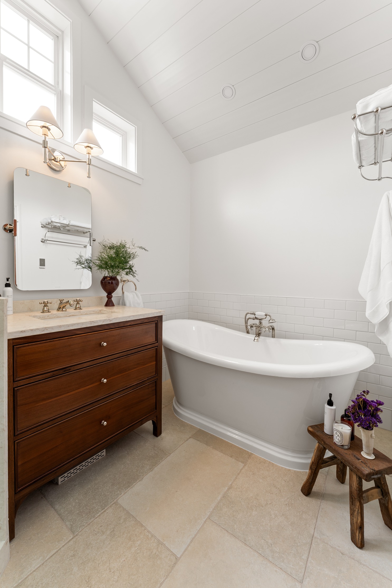 Elegant & Stylish Bathroom Makeover Seattle After