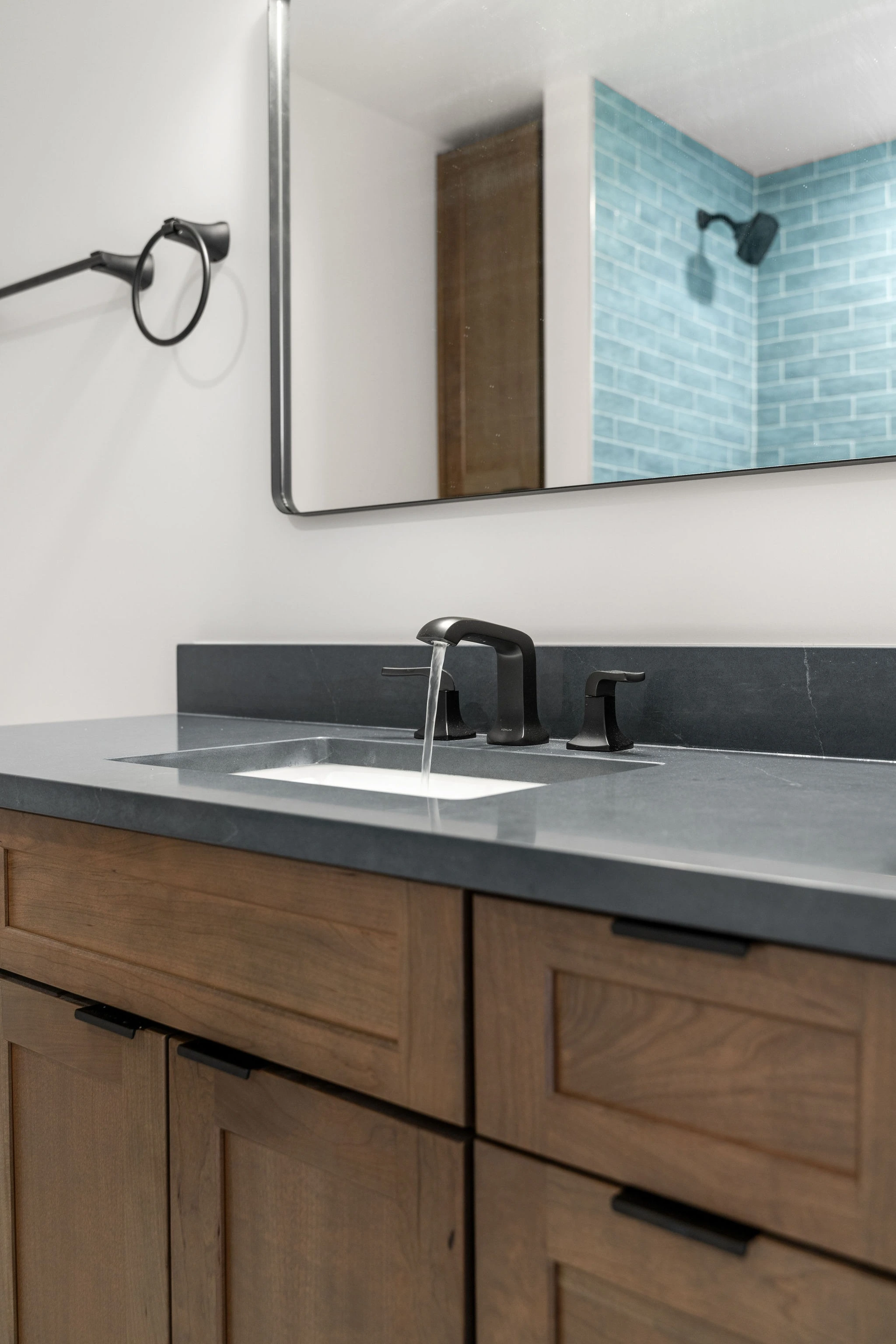 Master Bath Expansion and Hall Bath Update in Edmonds - After image
