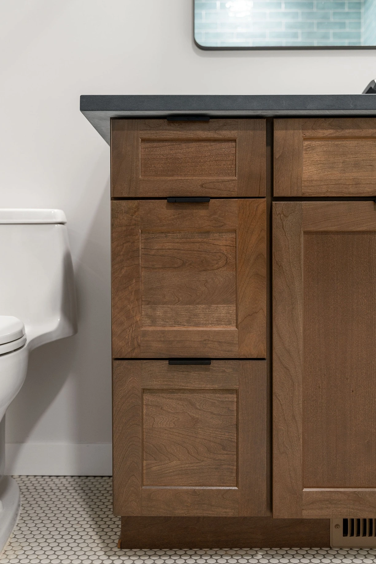 Master Bath Expansion and Hall Bath Update in Edmonds - After image