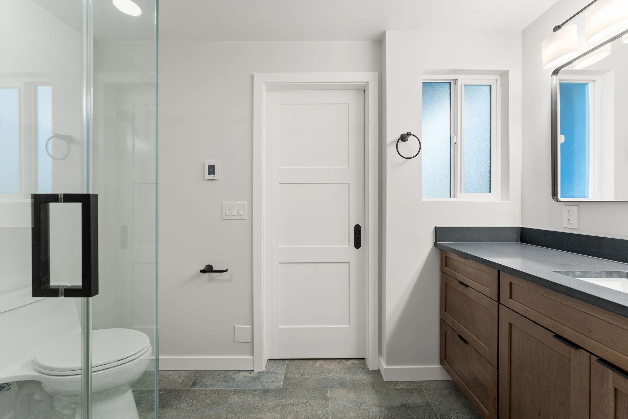 Master Bath Expansion and Hall Bath Update in Edmonds - After image