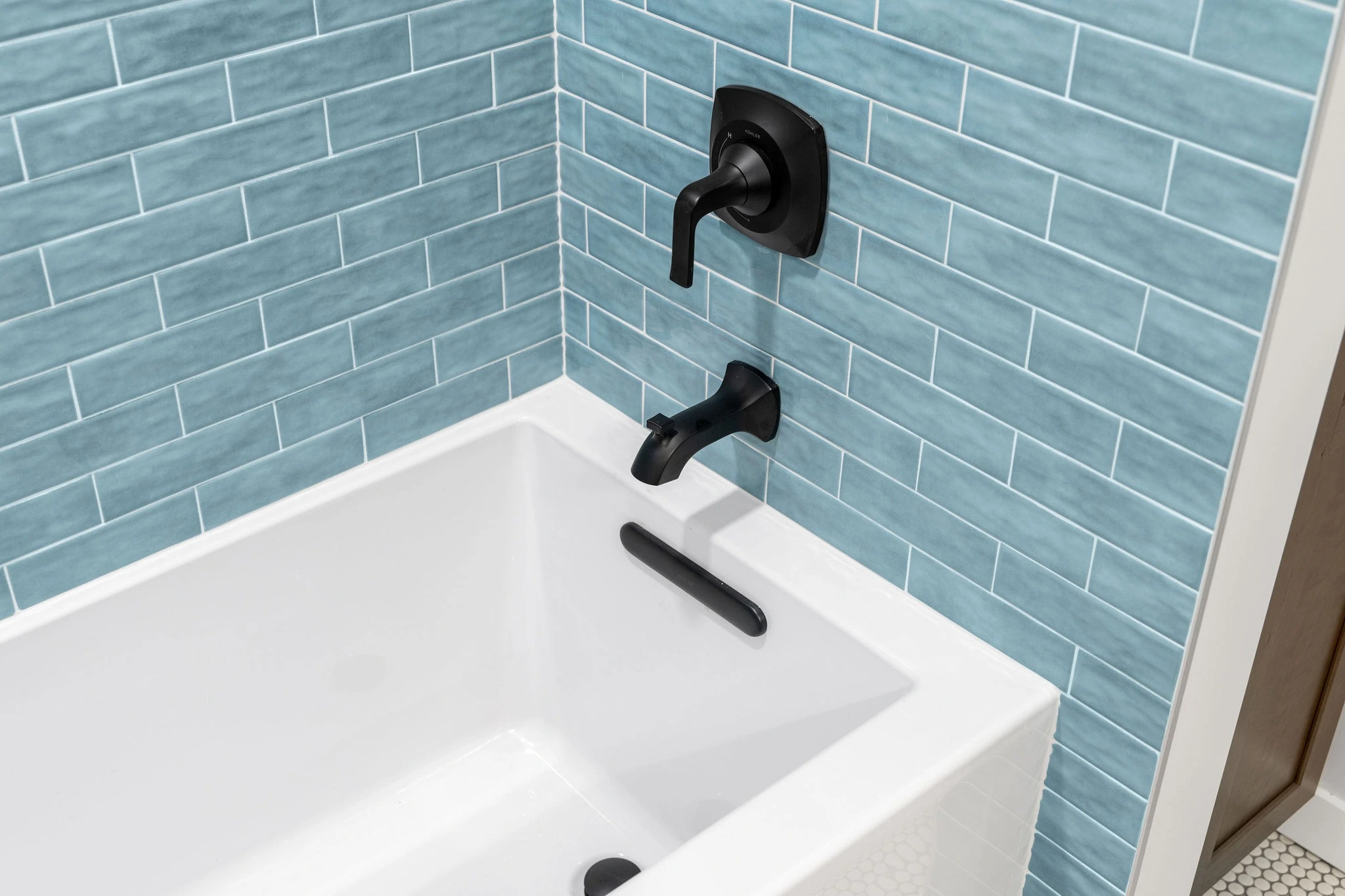 Master Bath Expansion and Hall Bath Update in Edmonds - After image