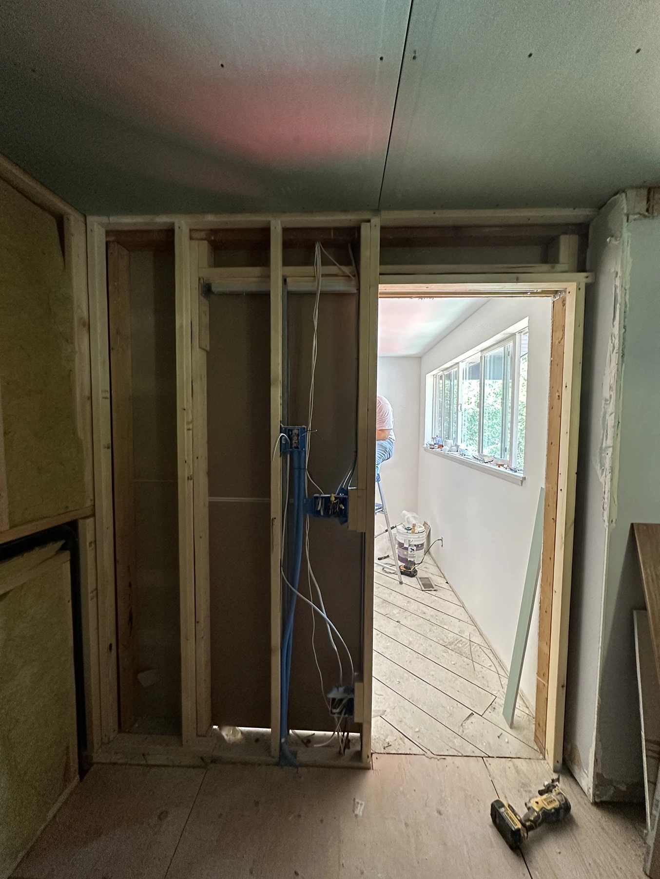 Master Bath Expansion and Hall Bath Update in Edmonds - Before image
