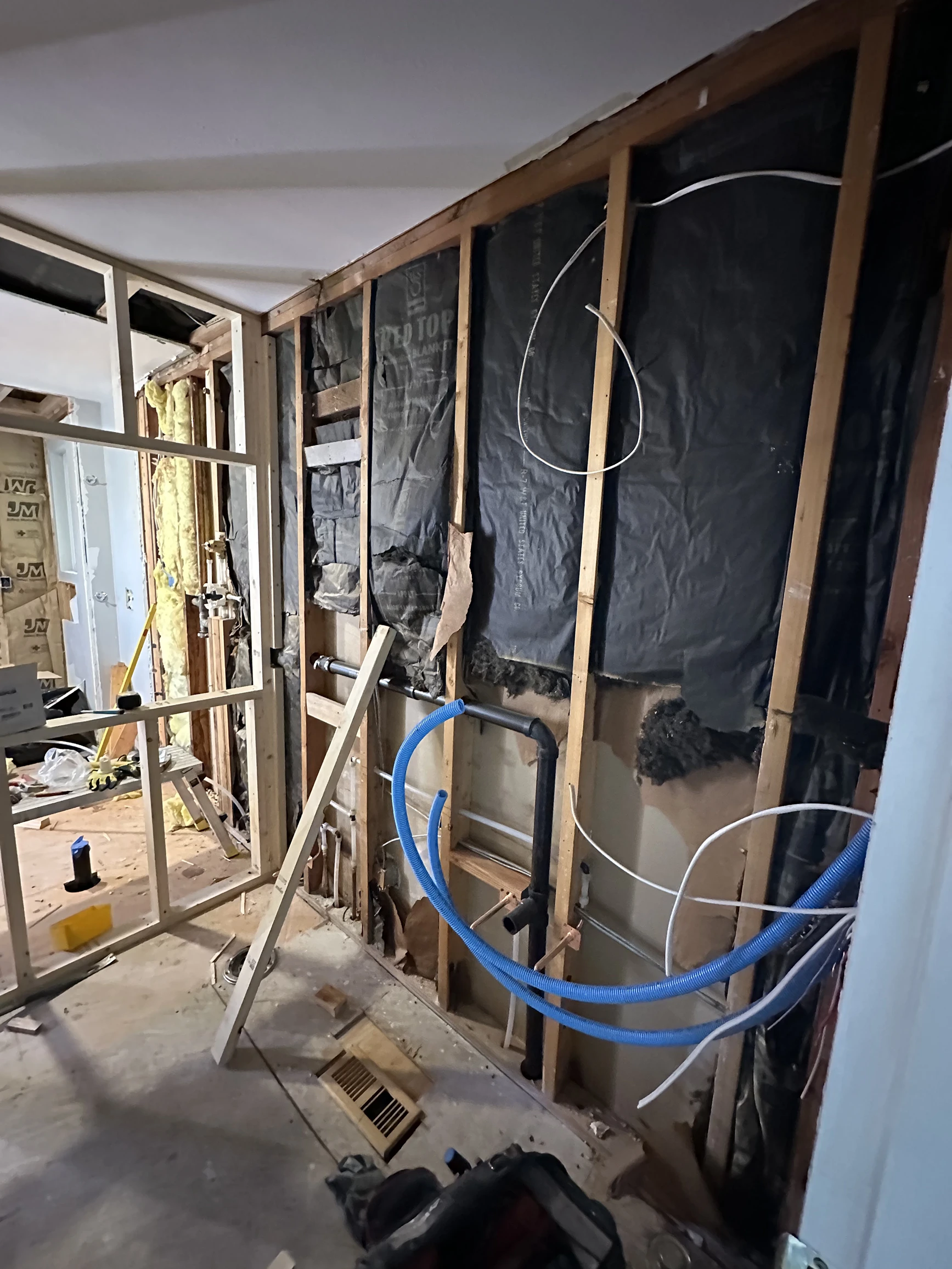 Master Bath Expansion and Hall Bath Update in Edmonds - Before image