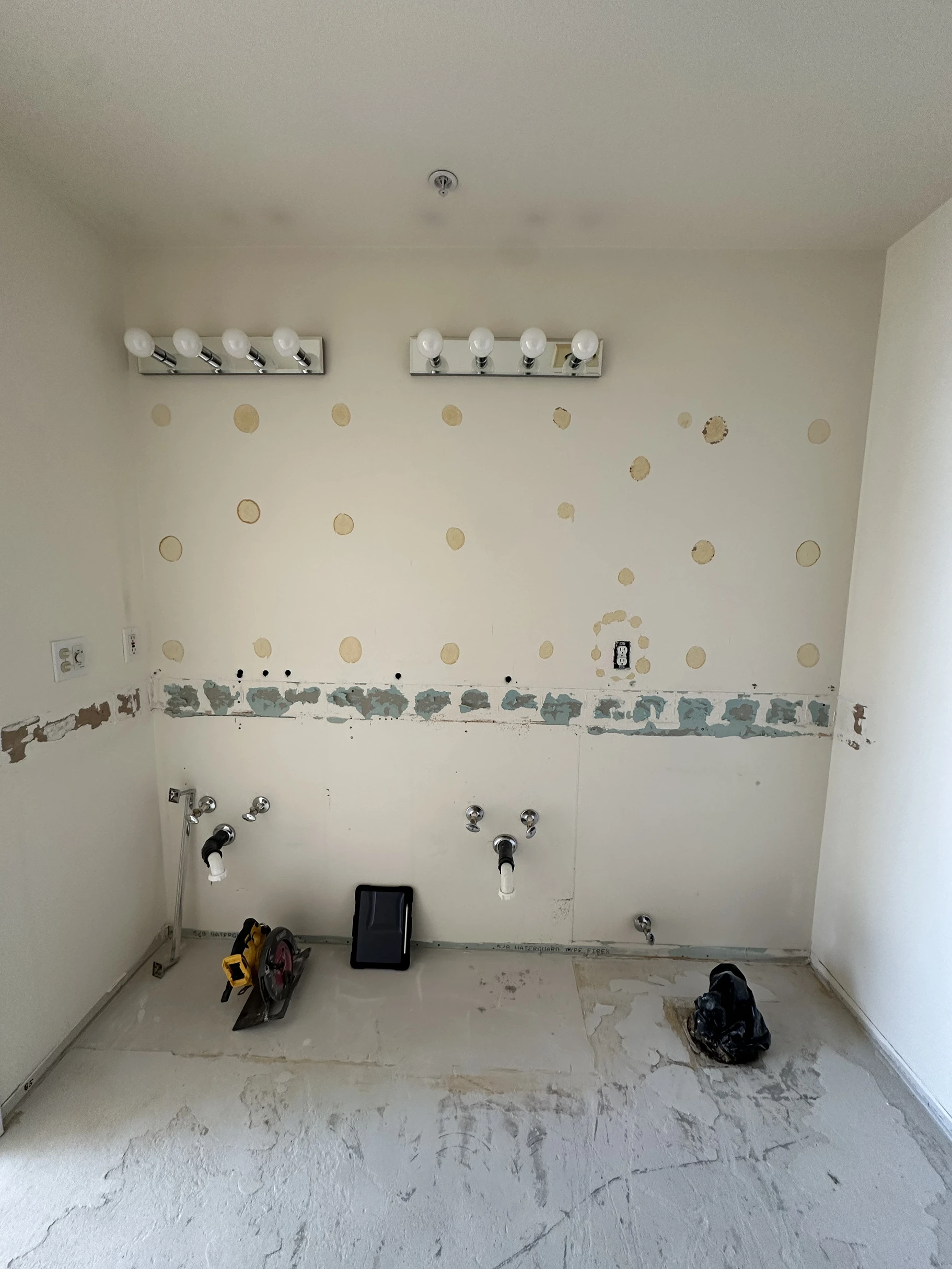 Master Bath Expansion and Hall Bath Update in Edmonds - Before image