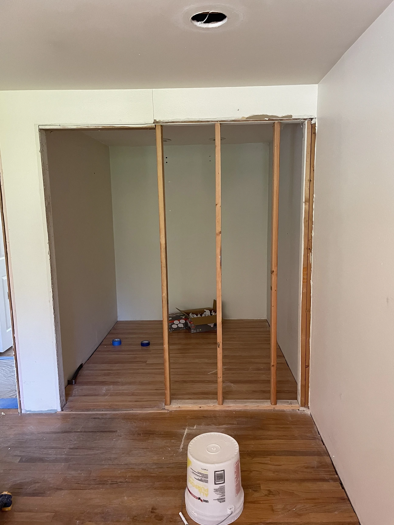 Master Bath Expansion and Hall Bath Update in Edmonds - Before image