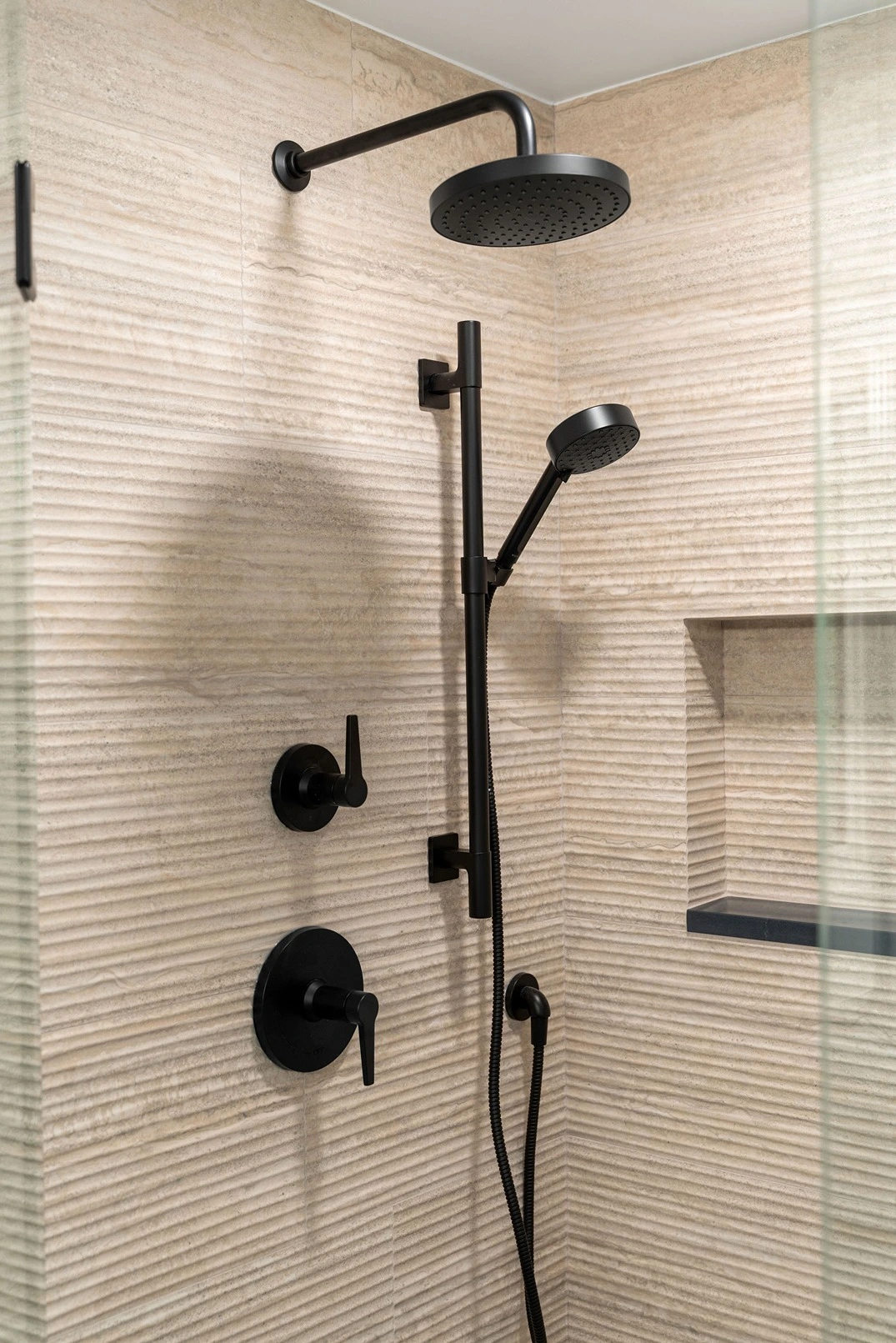 Master Bath Expansion and Hall Bath Update in Edmonds - After image