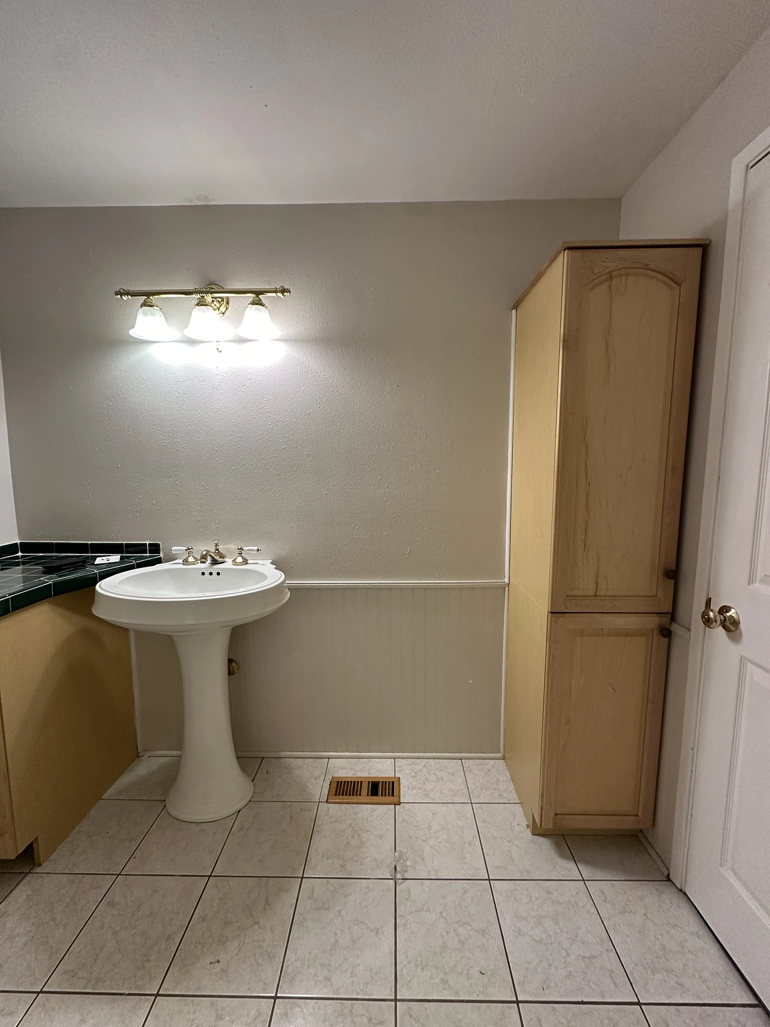 Master Bath Expansion and Hall Bath Update in Edmonds - Before image