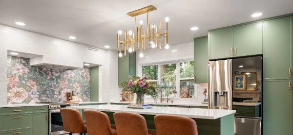 A Complete Kitchen and Living Space Project in Kirkland, WA After 1